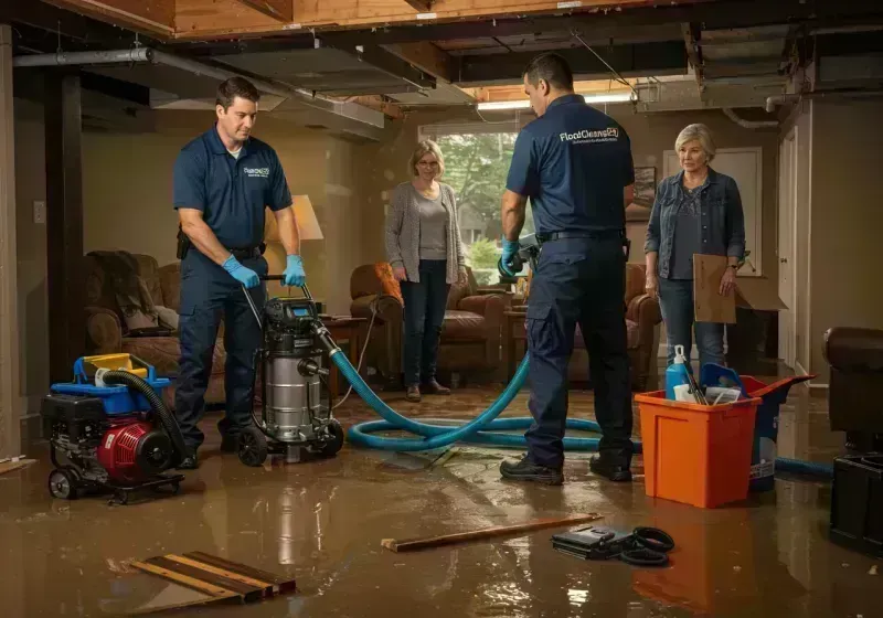 Basement Water Extraction and Removal Techniques process in Groton, CT